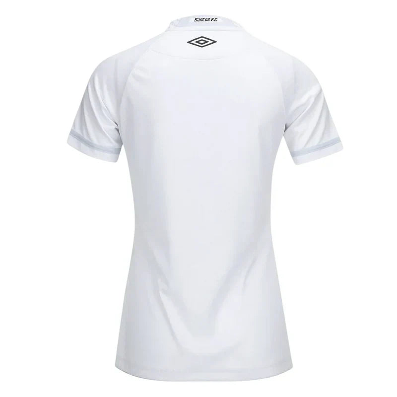 Camisa Santos Feminina I 25/26 - Branca