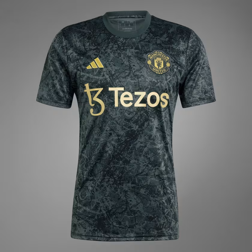 Camisa Manchester United Pré Jogo 24/25 - Adidas Torcedor Masculina