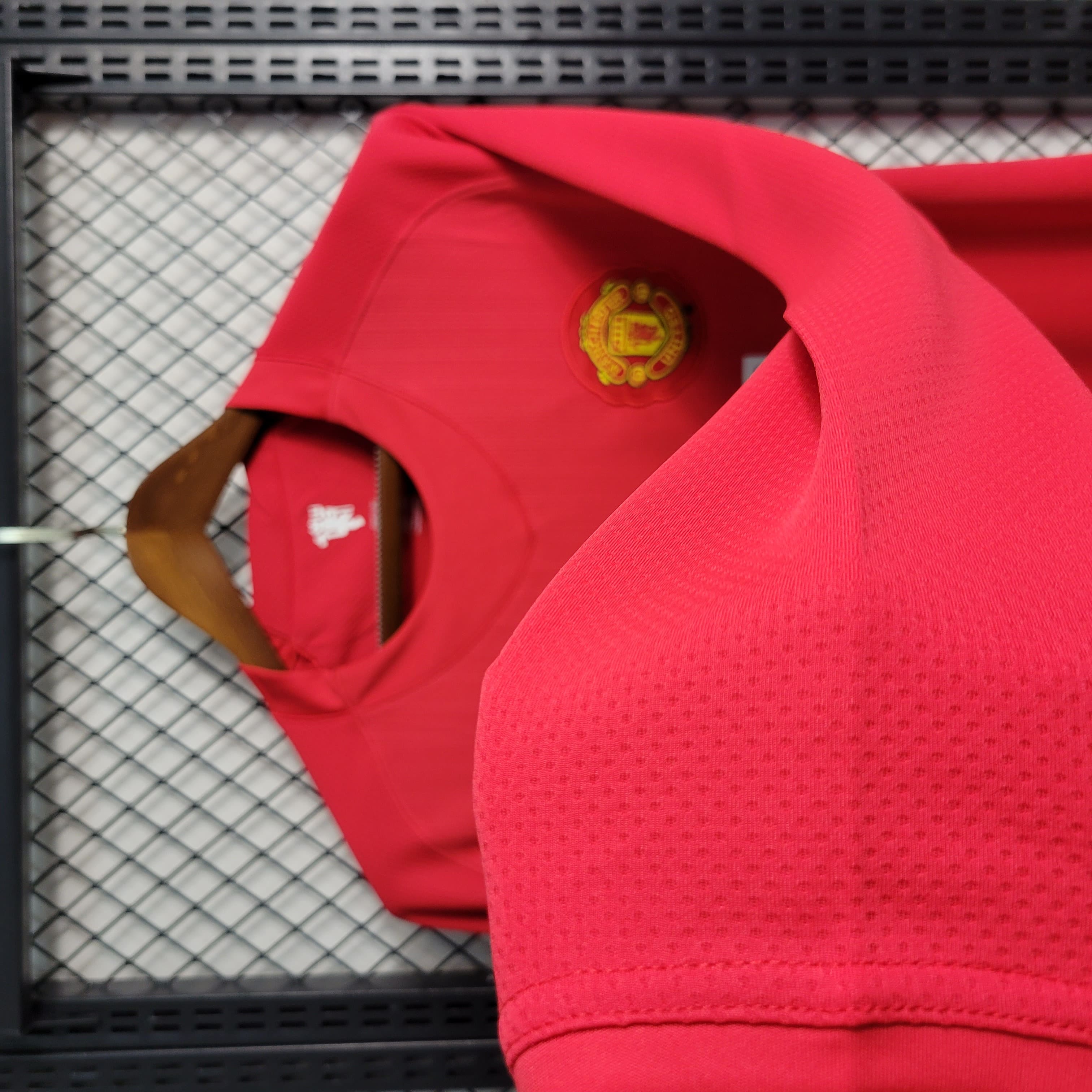 Camisa Manchester United Home 2007/08 - Versão Retro Manga Longa