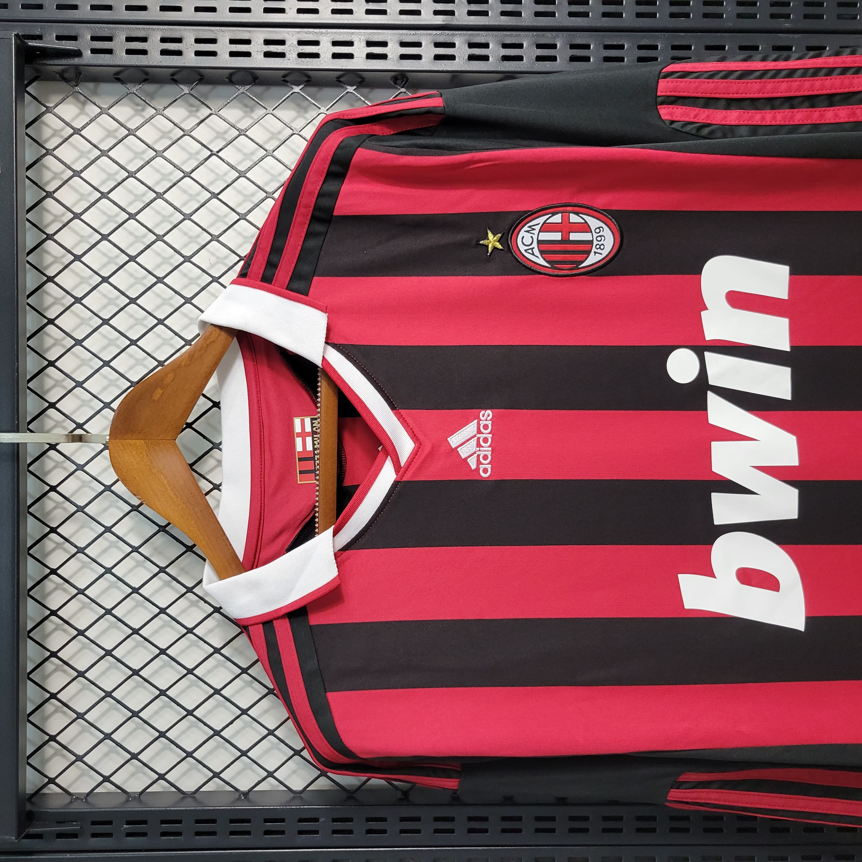 Camisa Milan Home 2009/10 - Versão Retro Manga Longa