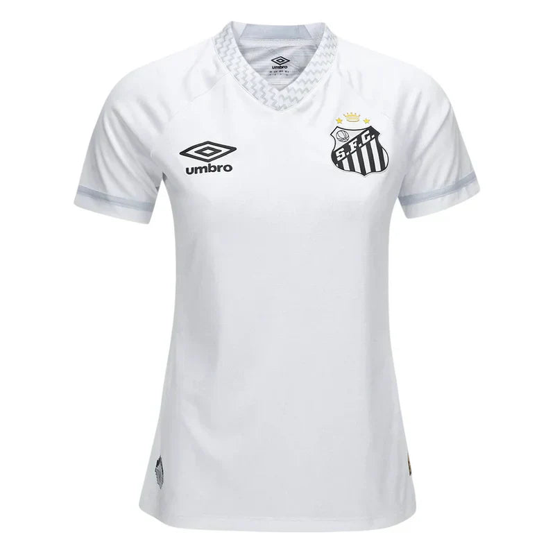 Camisa Santos Feminina I 25/26 - Branca