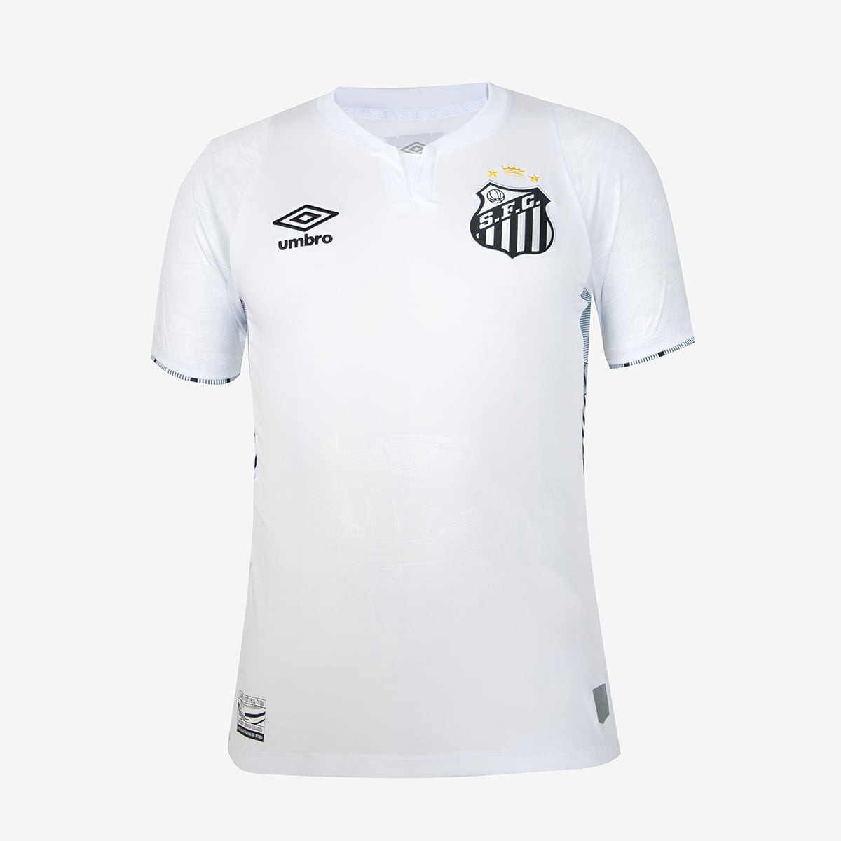 Camisa Santos Home 24/25 - Torcedor Masculina - Branco