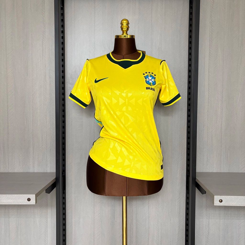 Camisa Seleção Brasil 2026 Home - Feminina - Amarela