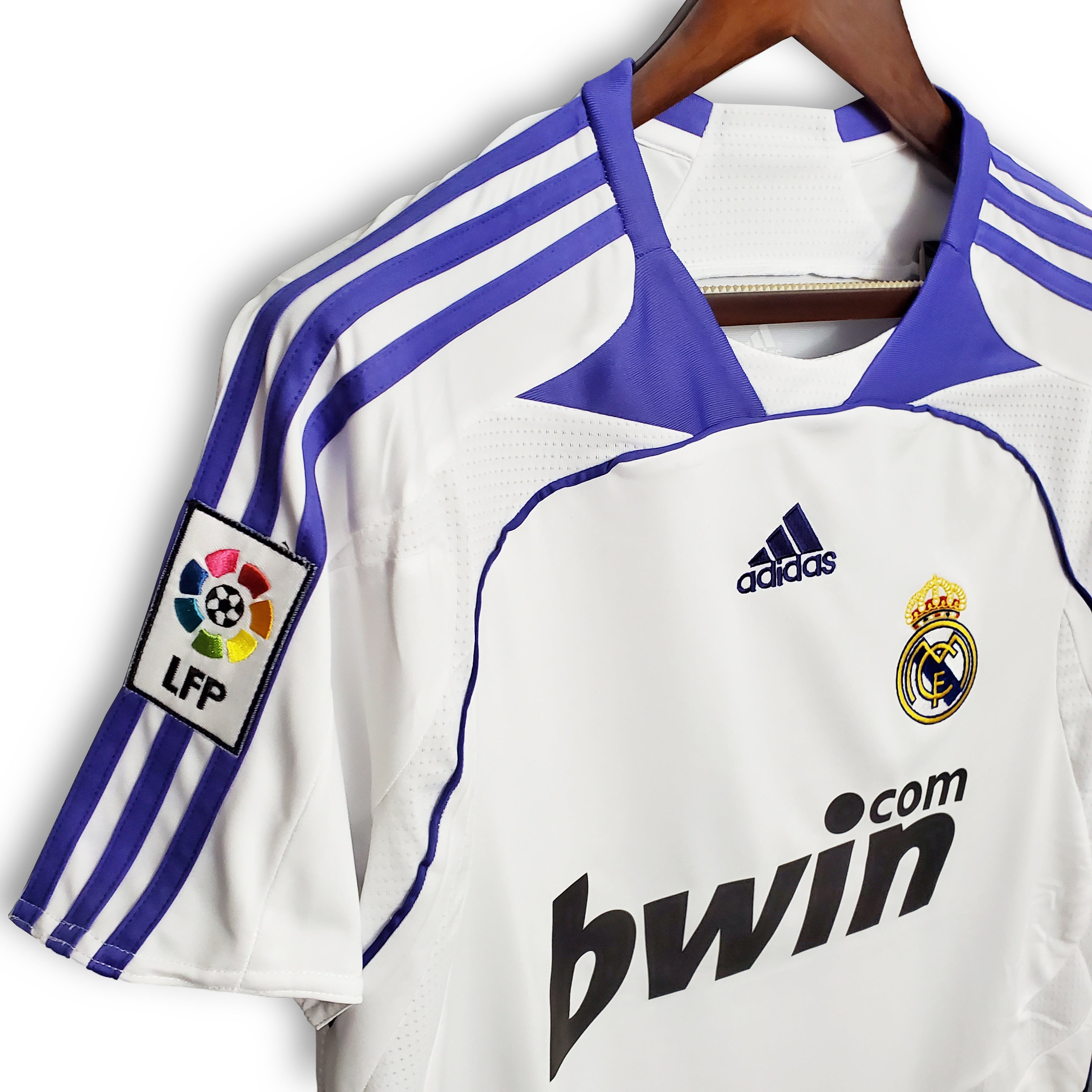 Camisa Real Madrid Home 07/08 - Versão Retro