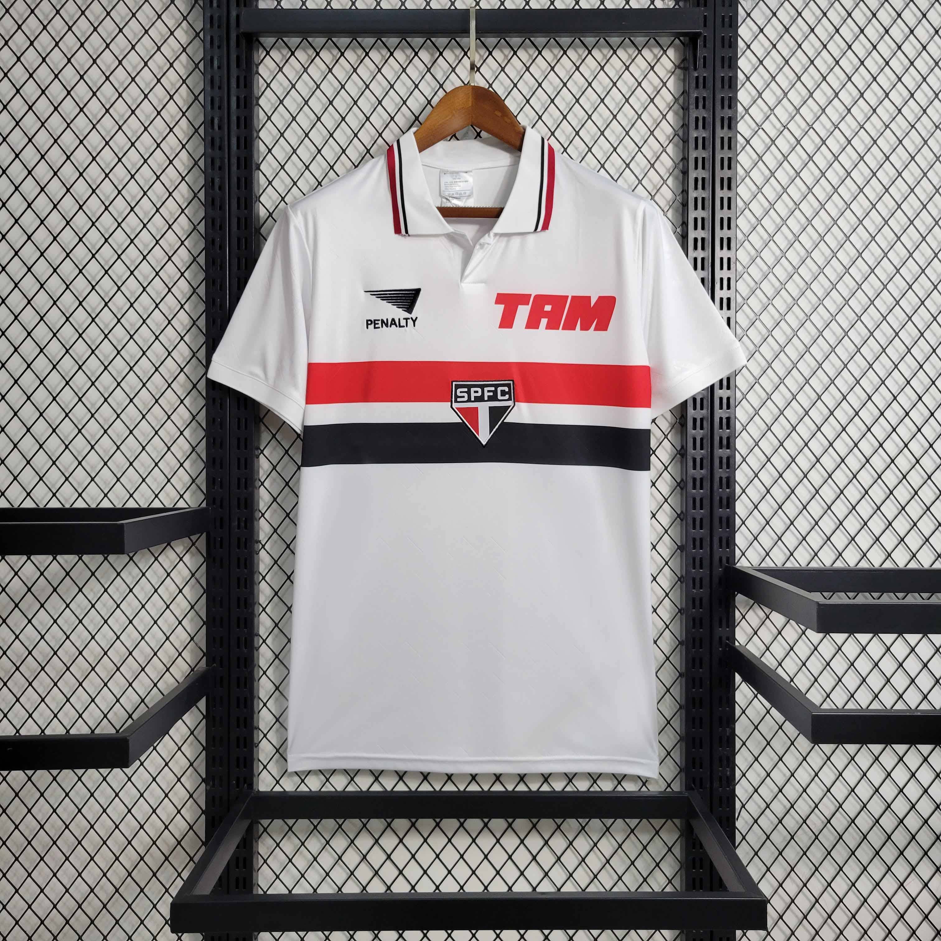 Camisa São Paulo Retrô 93/94 - Versão Retro - Branca