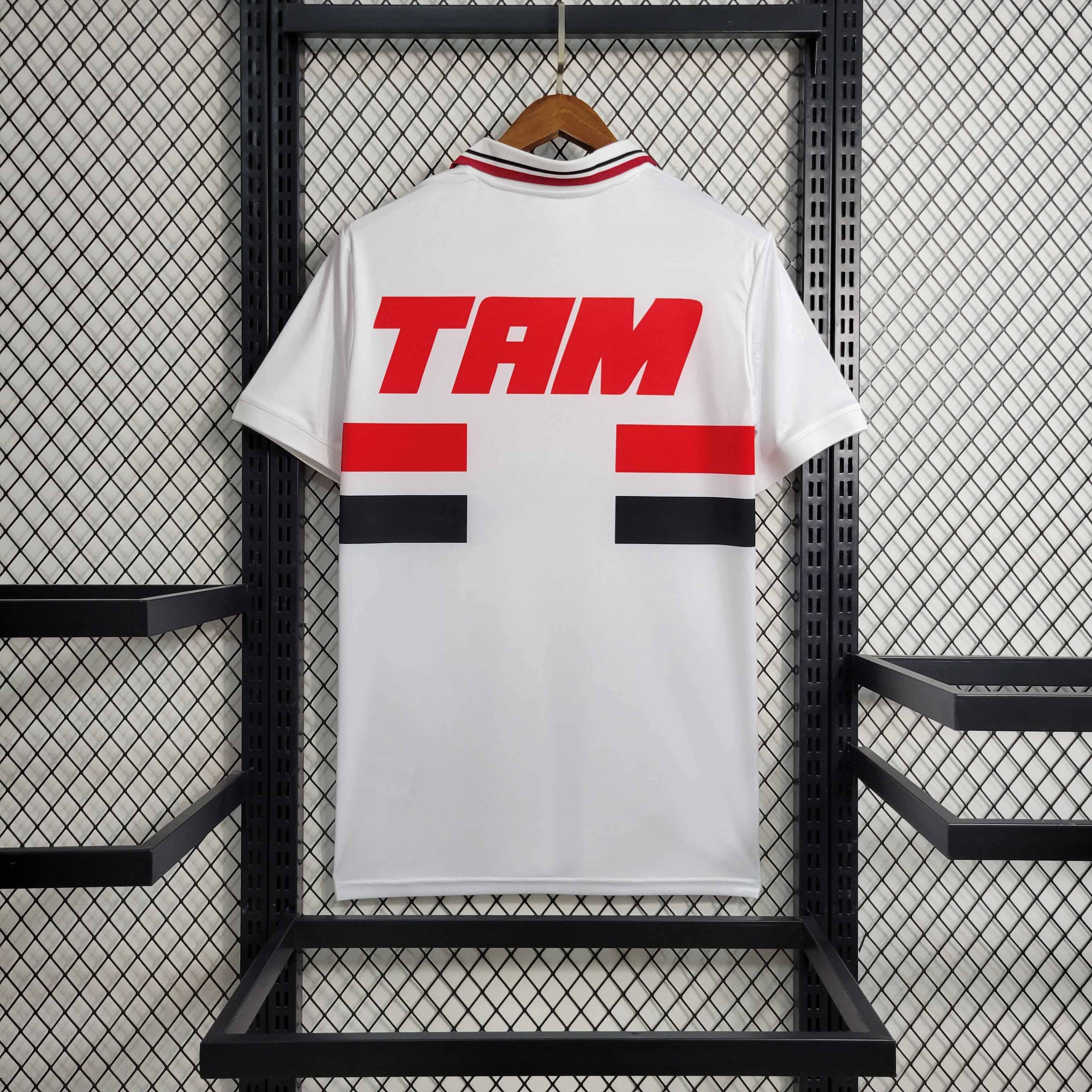 Camisa São Paulo Retrô 93/94 - Versão Retro - Branca
