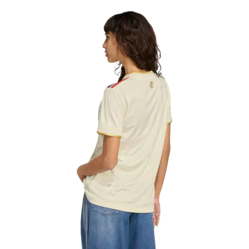 Camisa Flamengo III 2025/26 - Versão Torcedor Feminina - Bege