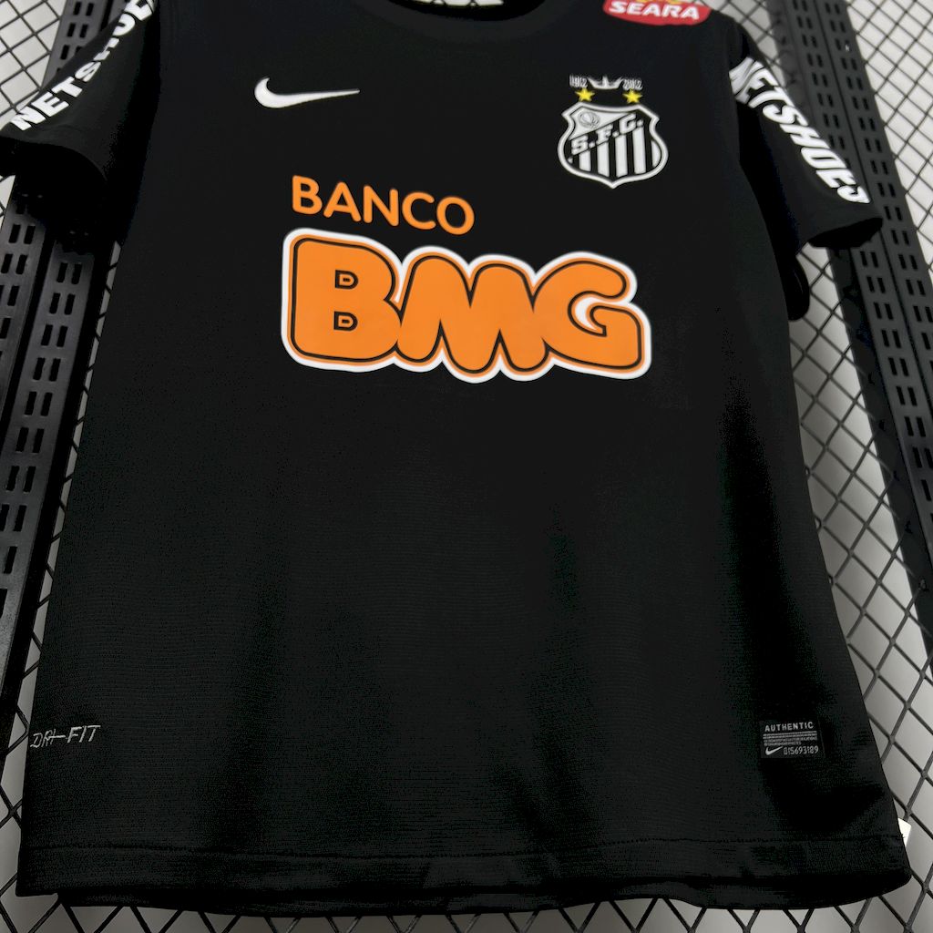 Camisa Santos Black 11/12 - Versão Retro
